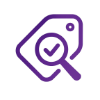 Tag and validate icon